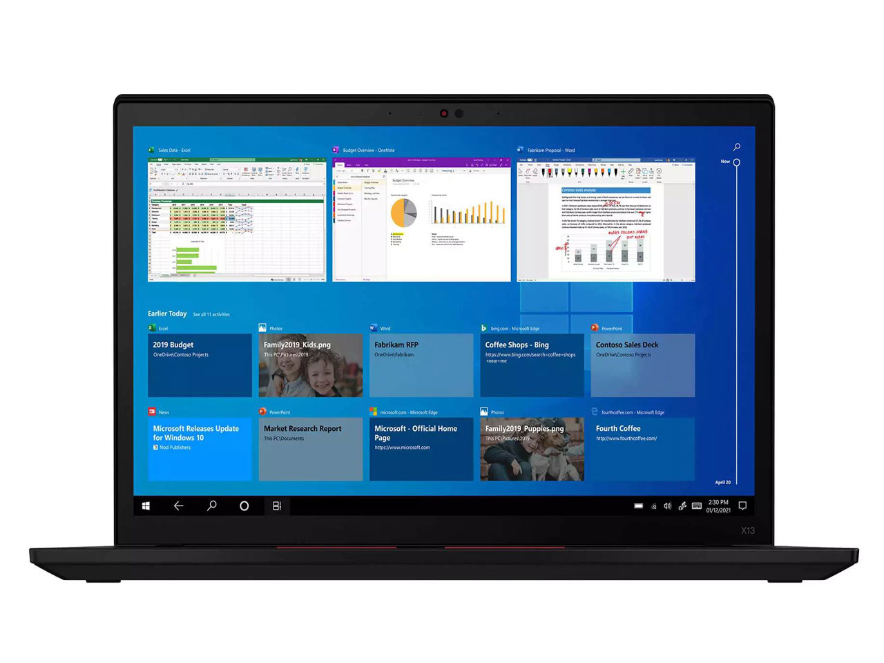 ThinkPad X13 Gen 2 20WK00JGJP [�u���b�N] �̐��i�摜