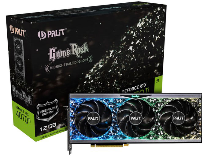 NED407TS19K9-1045G (GeForce RTX 4070 Ti GameRock Premium 12GB) [PCIExp 12GB] �h�X�p�����胂�f�� �̐��i�摜