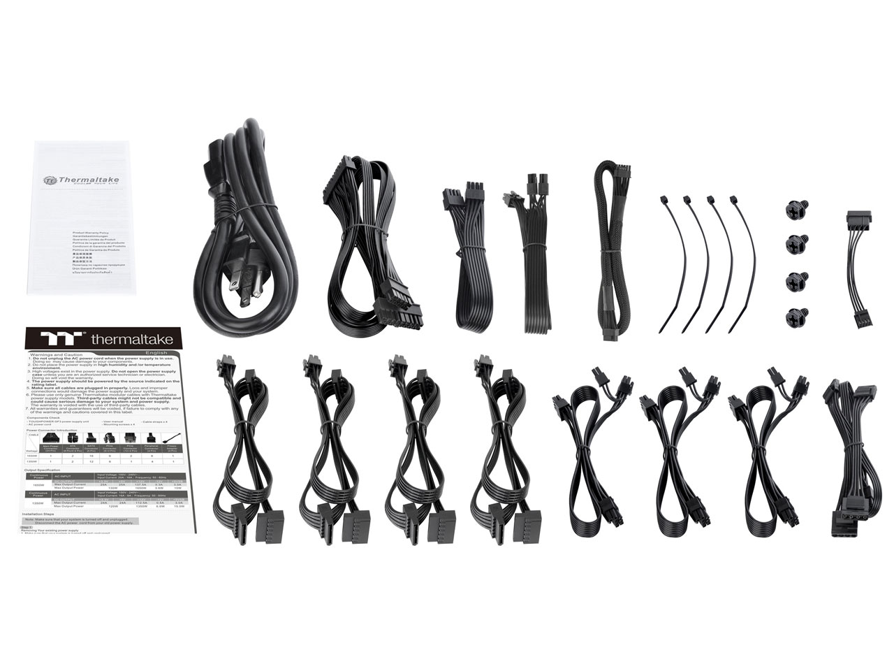 TOUGHPOWER GF3 1350W PCI Gen5.0 GOLD PS-TPD-1350FNFAGJ-4 [Black]