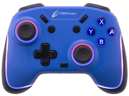 CYBER�E�Q�[�~���O�R���g���[���[ �~�j HG �����^�C�v(SWITCH�p) CY-NSOGCMWL-CB [�R�o���g�u���[] �̐��i�摜