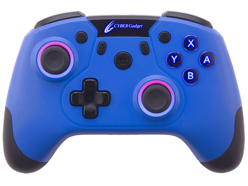 CYBER�E�Q�[�~���O�R���g���[���[ HG �����^�C�v(SWITCH�p) CY-NSOGCWL-CB [�R�o���g�u���[] �̐��i�摜