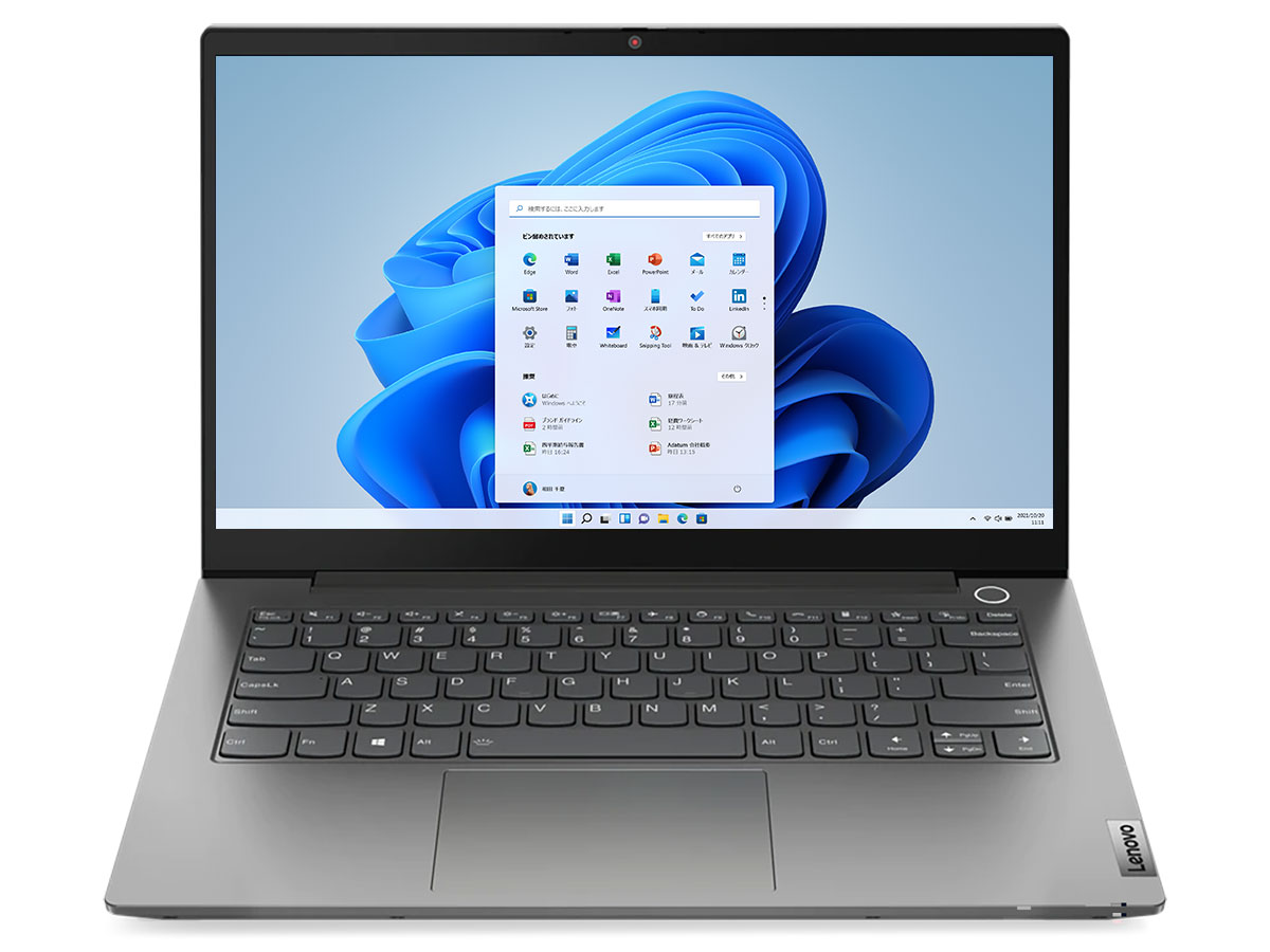 ThinkBook 14 Gen4 AMD Ryzen 5 5625U�E16GB�������[�E512GB SSD�E14�^�t��HD�t������ �I�t�B�X�t�� 21DK007XJP [�~�l�����O���[] �̐��i�摜