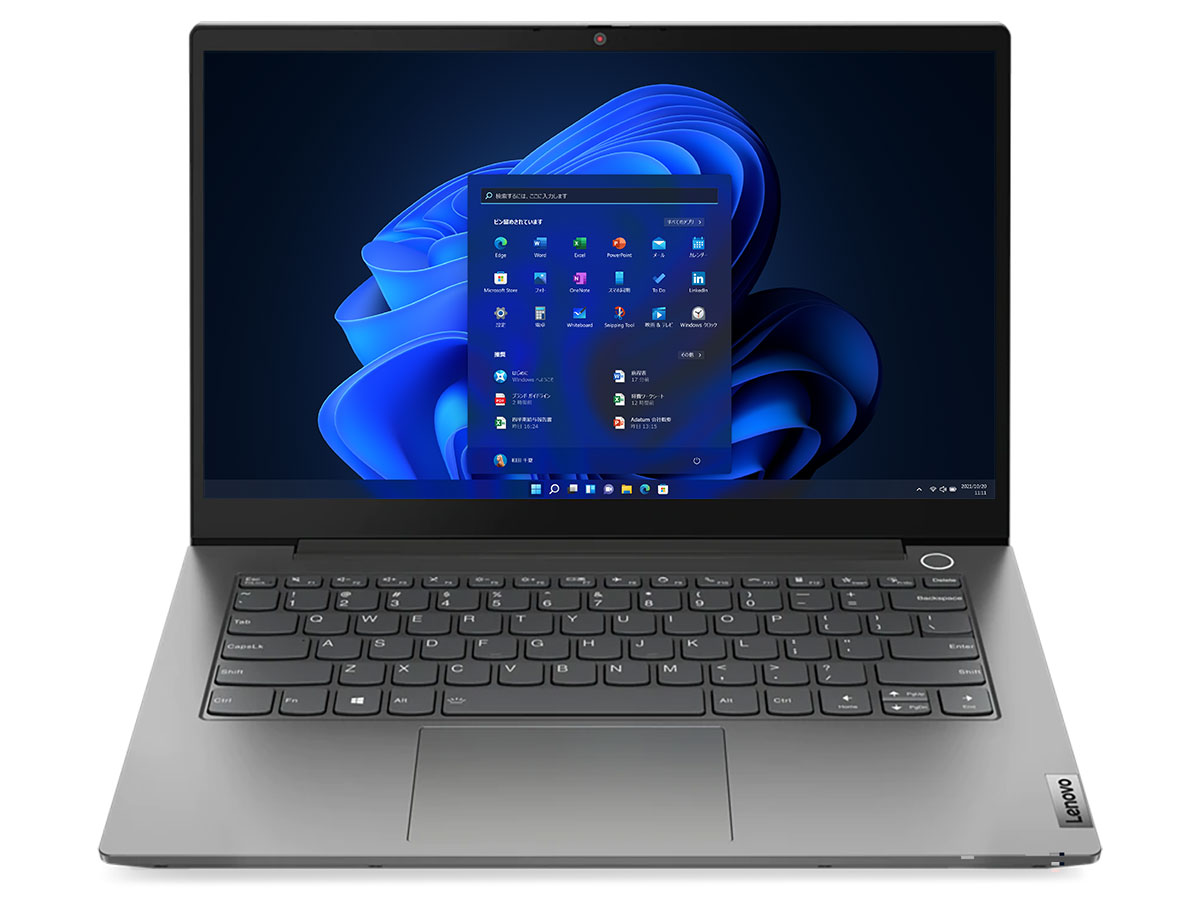 ThinkBook 14 Gen4 AMD Windows 11 Pro�ERyzen 5 5625U�E16GB�������[�E512GB SSD�E14�^�t��HD�t������ 21DK007UJP [�~�l�����O���[] �̐��i�摜