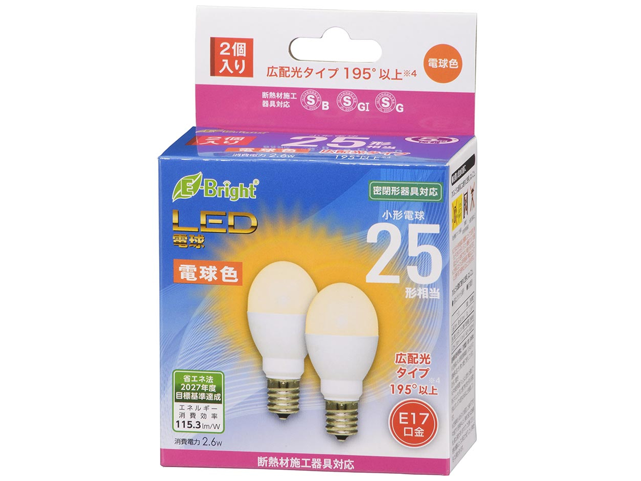 E-Bright LDA3L-G-E17 IH23 2P [�d���F] �̐��i�摜