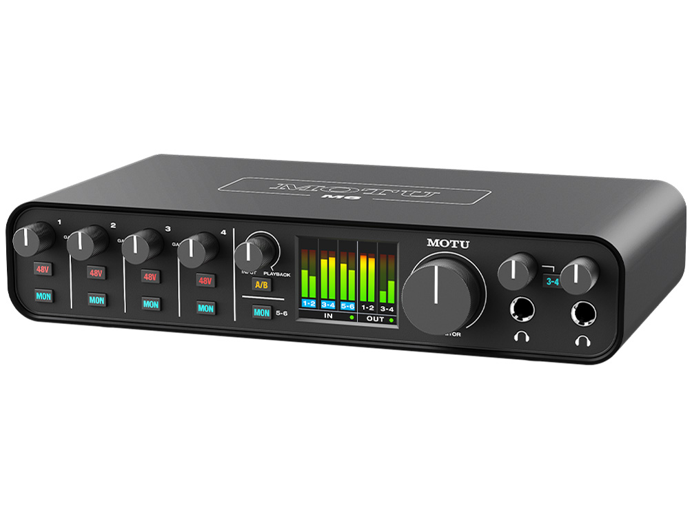 MOTU M6 �̐��i�摜