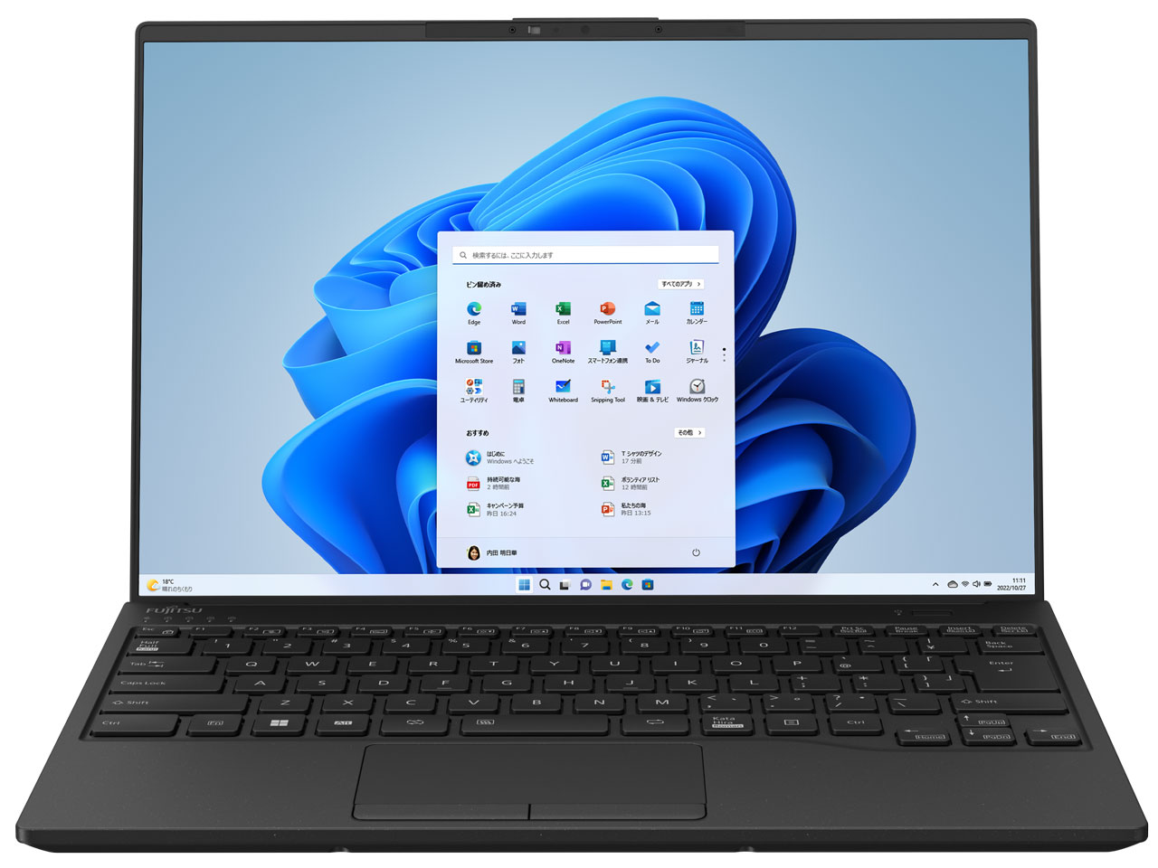 FMV LIFEBOOK UH90/H1 FMVU90H1B [�s�N�g�u���b�N]