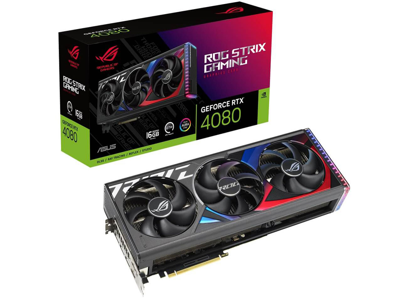 ROG-STRIX-RTX4080-16G-GAMING [PCIExp 16GB] �p�\�R���H�[���胂�f�� �̐��i�摜