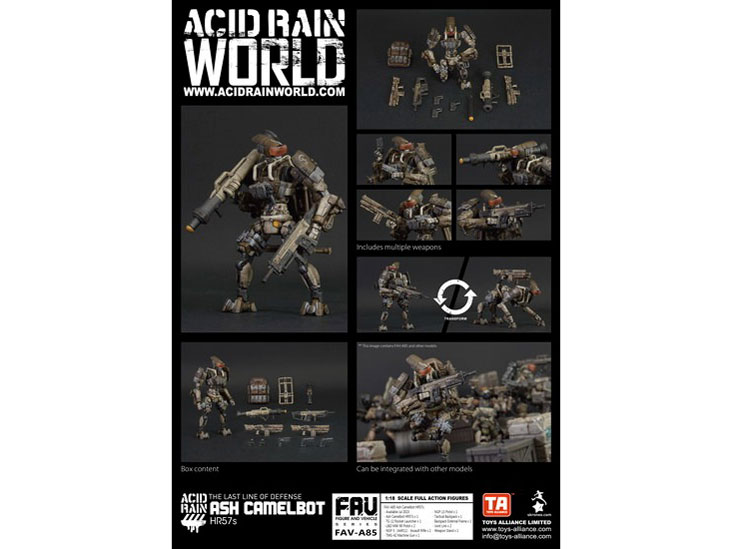 �A�V�b�h���C�� 1/18�X�P�[�� FAV-A85 �A�b�V�� �L�������{�b�g HR57s �̐��i�摜