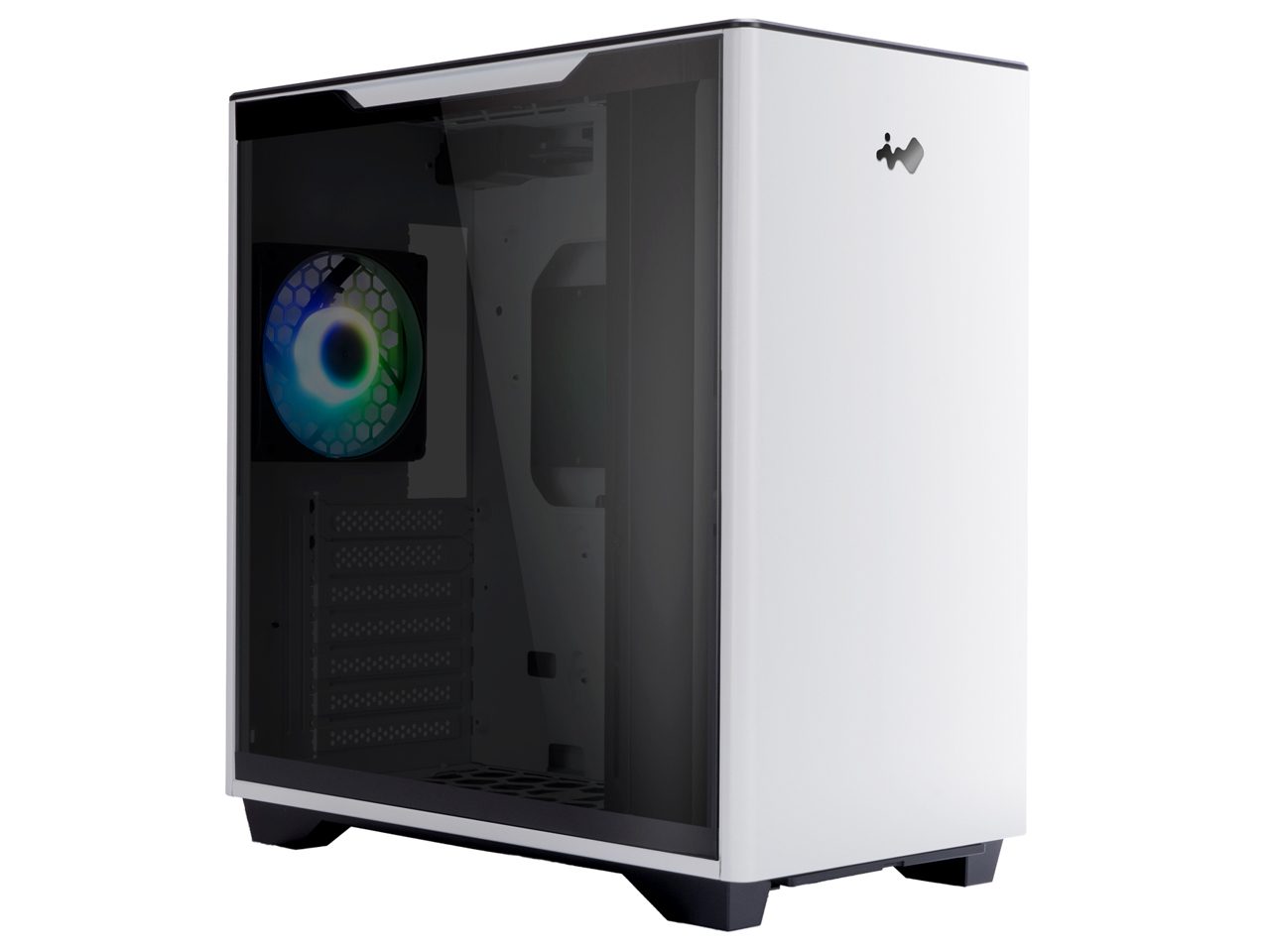 ★INWIN PCケースA5 ホワイト IW-CS-A5WHI-1AM120S IN WIN IW-CS-A5WHI-1AM120S [ホワイト] 価格比較 - 価格.com