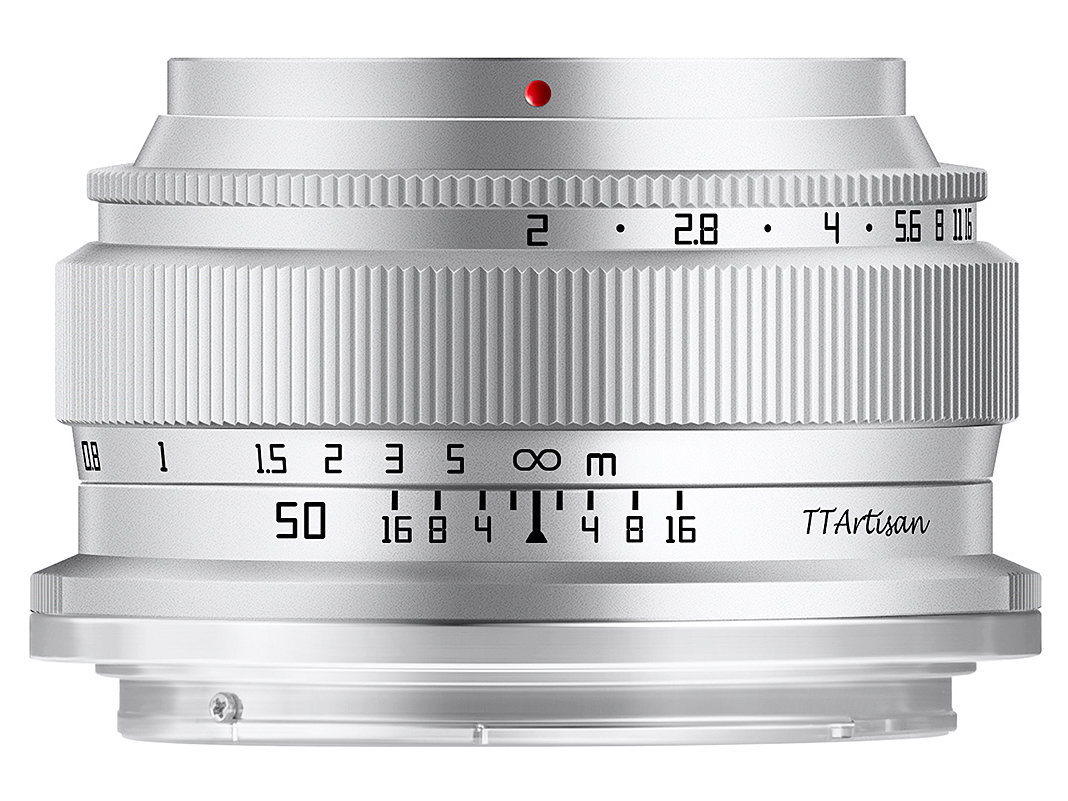 TTArtisan 50mm f/2 (S) シルバー [キヤノンM用]