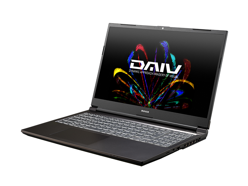 DAIV 5N-M16-KK ���i.com���� Core i7 12700H/RTX 3060/16GB������/512GB NVMe SSD/15.6�^�t��HD�t�����ڃ��f�� #22125N-ADLABW11-KK �̐��i�摜