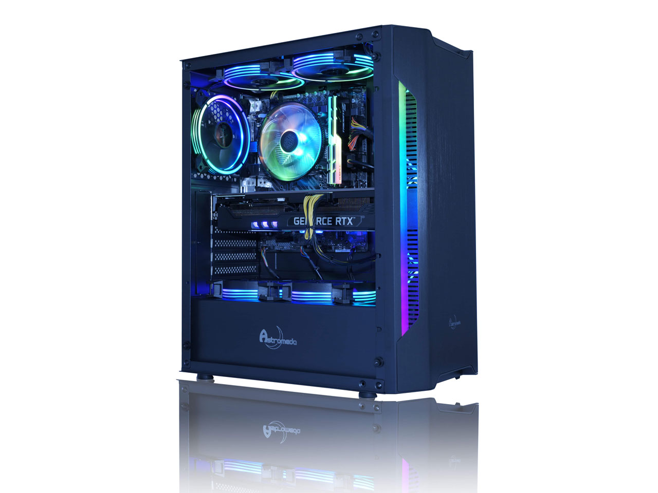 ASTROMEDA SCUTUM Core i7 12700F/RTX 3060/32GB������/�V���O���t�@�����f�� �̐��i�摜