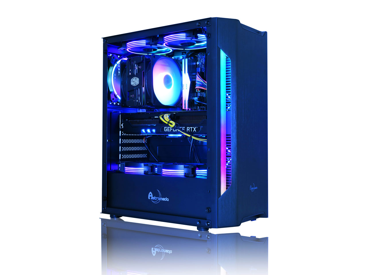 ASTROMEDA SCUTUM Ryzen 5 5500/RTX 3060/16GB������/�f���A���t�@�����f�� �̐��i�摜