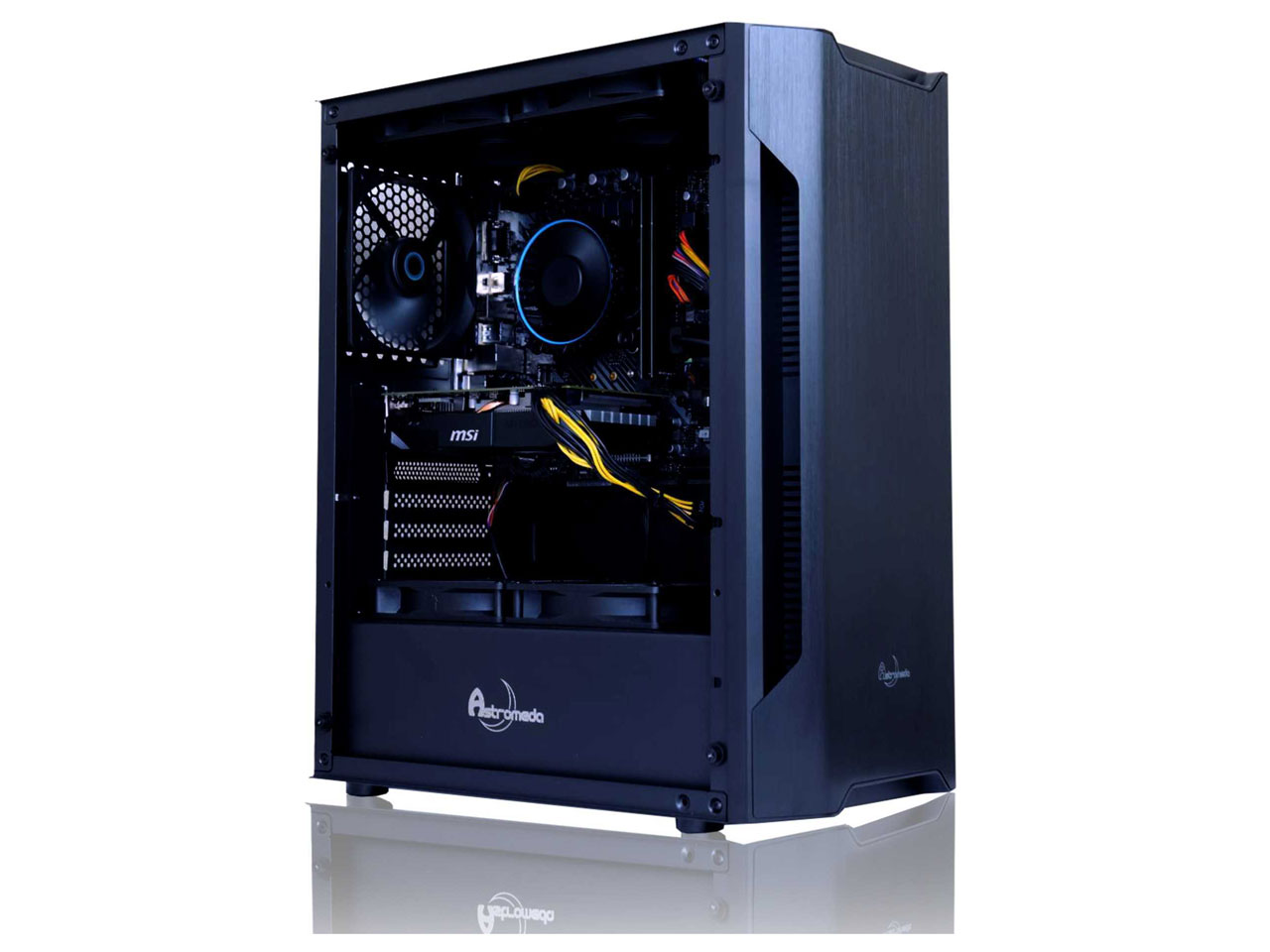 ASTROMEDA BLACK SCUTUM Core i7 12700F/RTX 3060/16GB������ �̐��i�摜