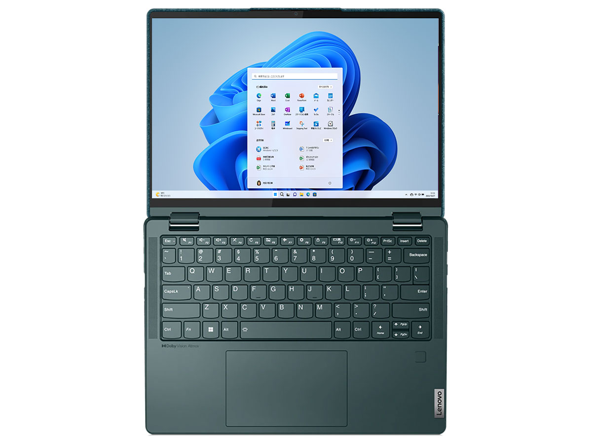 Lenovo Yoga 6 Gen 8 AMD Ryzen 5 7530U�E8GB�������[�E256GB SSD�E13.3�^WUXGA�t������ �G���g���[ 83B2CTO1WW [�_�[�N�e�B�[��]