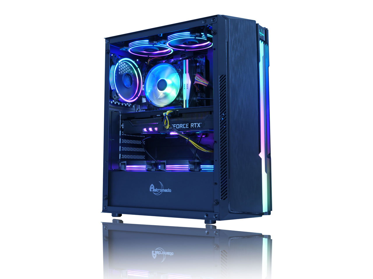 ASTROMEDA SIRIUS Ryzen 7 5700X/RTX 3060/16GB������/�V���O���t�@�����f�� �̐��i�摜