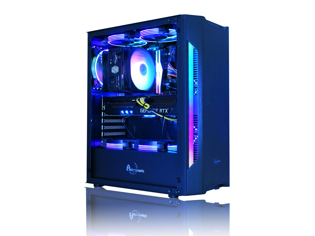 ASTROMEDA SCUTUM Ryzen 7 5700X/RTX 3060/32GB������/�f���A���t�@�����f�� �̐��i�摜
