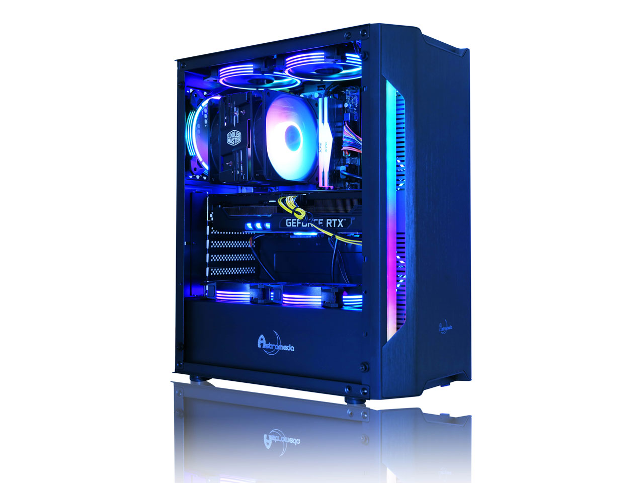 ASTROMEDA SCUTUM Ryzen 7 5700X/RTX 3060Ti/32GB������/�f���A���t�@�����f�� �̐��i�摜