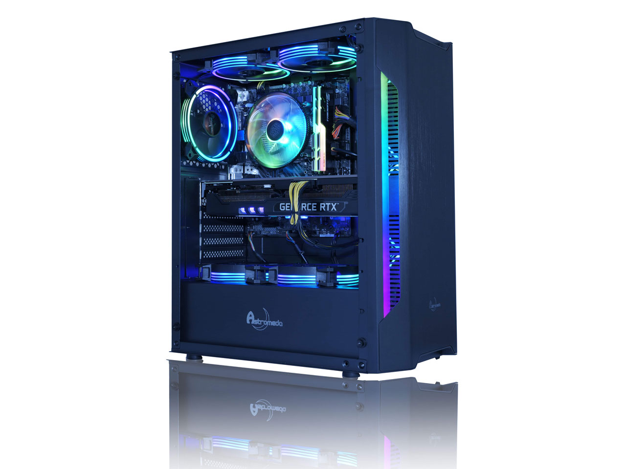 ASTROMEDA SCUTUM Ryzen 7 5700X/RTX 3070Ti/16GB������/�V���O���t�@�����f�� �̐��i�摜