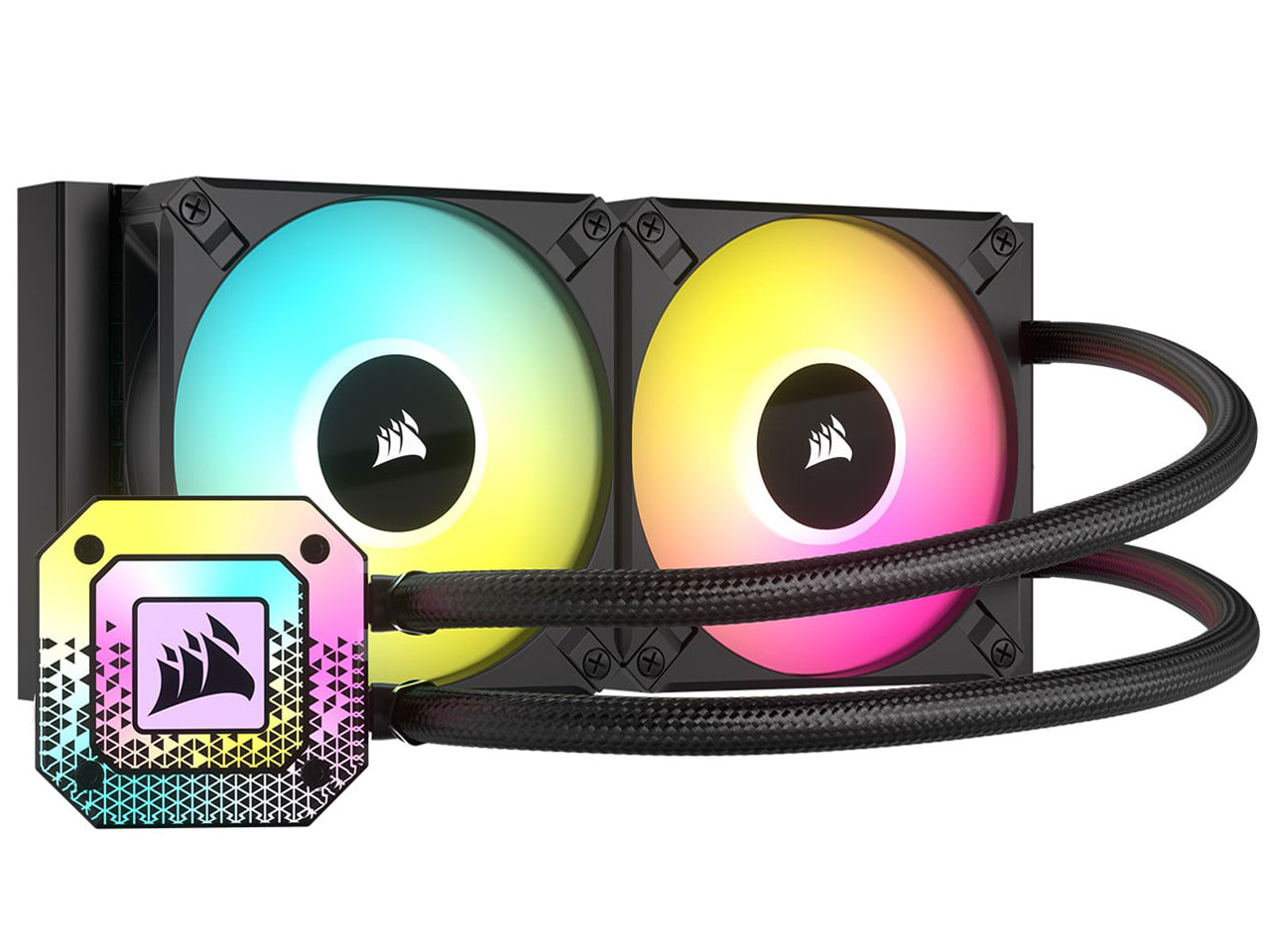 iCUE H100i ELITE CAPELLIX XT CW-9060068-WW [�u���b�N] �̐��i�摜