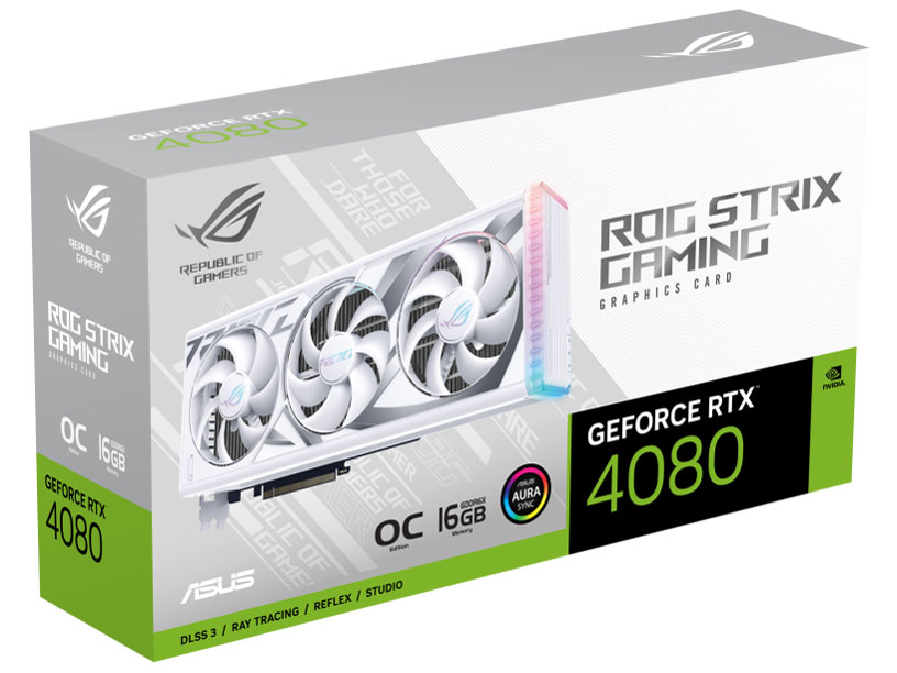 ROG-STRIX-RTX4080-O16G-WHITE [PCIExp 16GB]