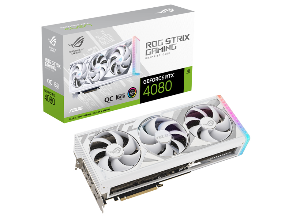 ROG-STRIX-RTX4080-O16G-WHITE [PCIExp 16GB] �̐��i�摜