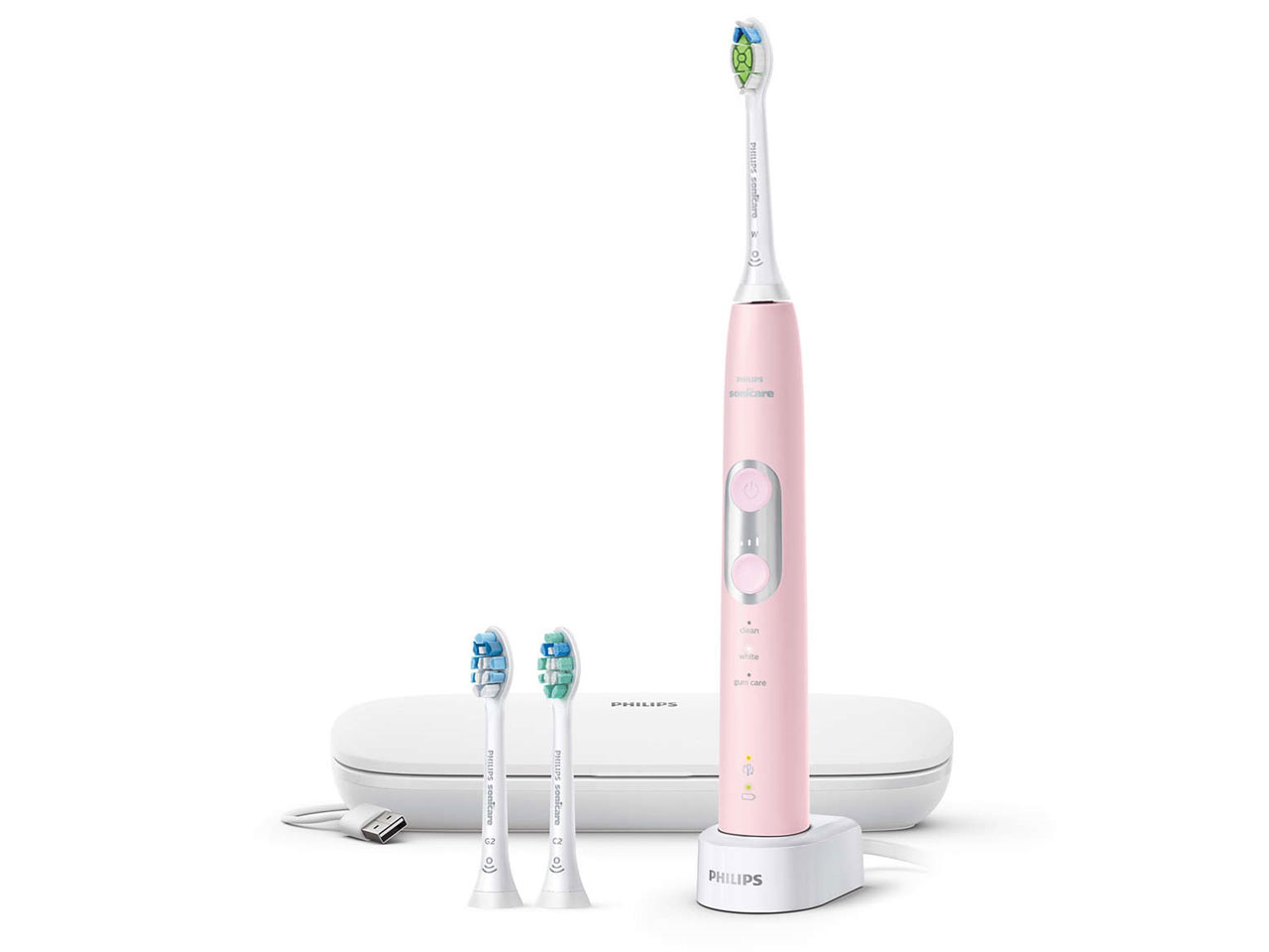 �\�j�b�P�A�[ �v���e�N�g�N���[�� �v���~�A�� HX6473/02 [�p�X�e���s���N] �̐��i�摜