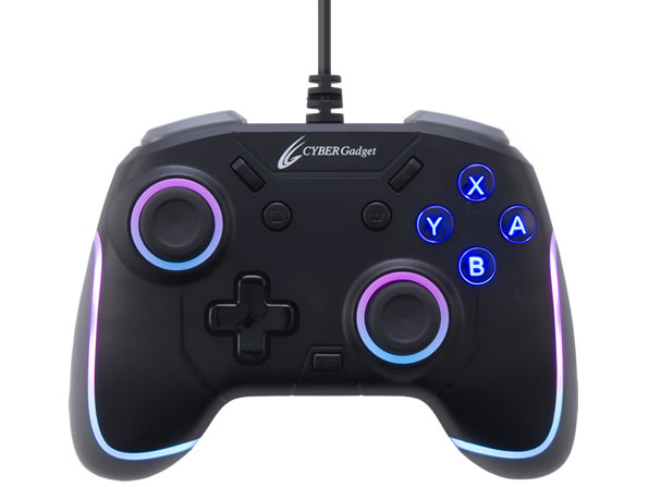 CYBER�E�Q�[�~���O�R���g���[���[ �~�j HG �L���^�C�v CY-WPCGCMWD-BK [�u���b�N] �̐��i�摜