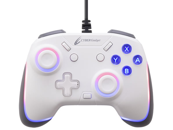 CYBER�E�Q�[�~���O�R���g���[���[ �~�j HG �L���^�C�v CY-WPCGCMWD-WH [�z���C�g] �̐��i�摜