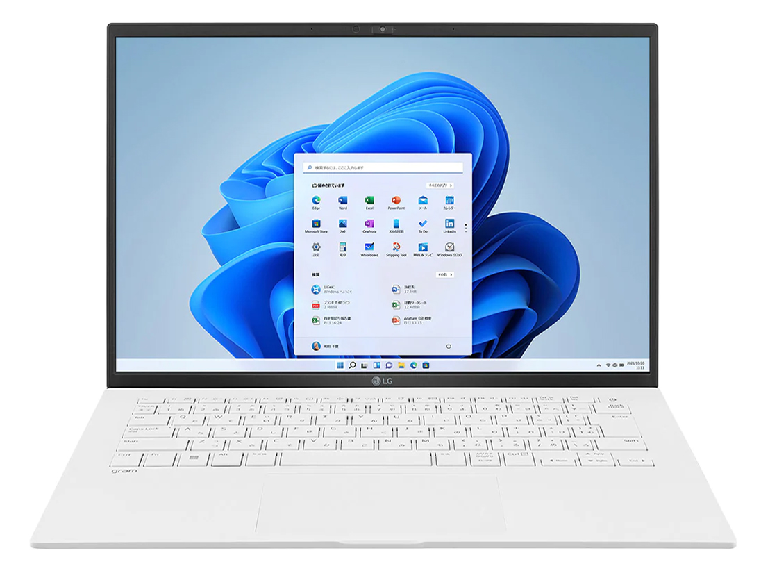 LG gram 14Z90Q-GR31J [�X�m�[�z���C�g] �̐��i�摜