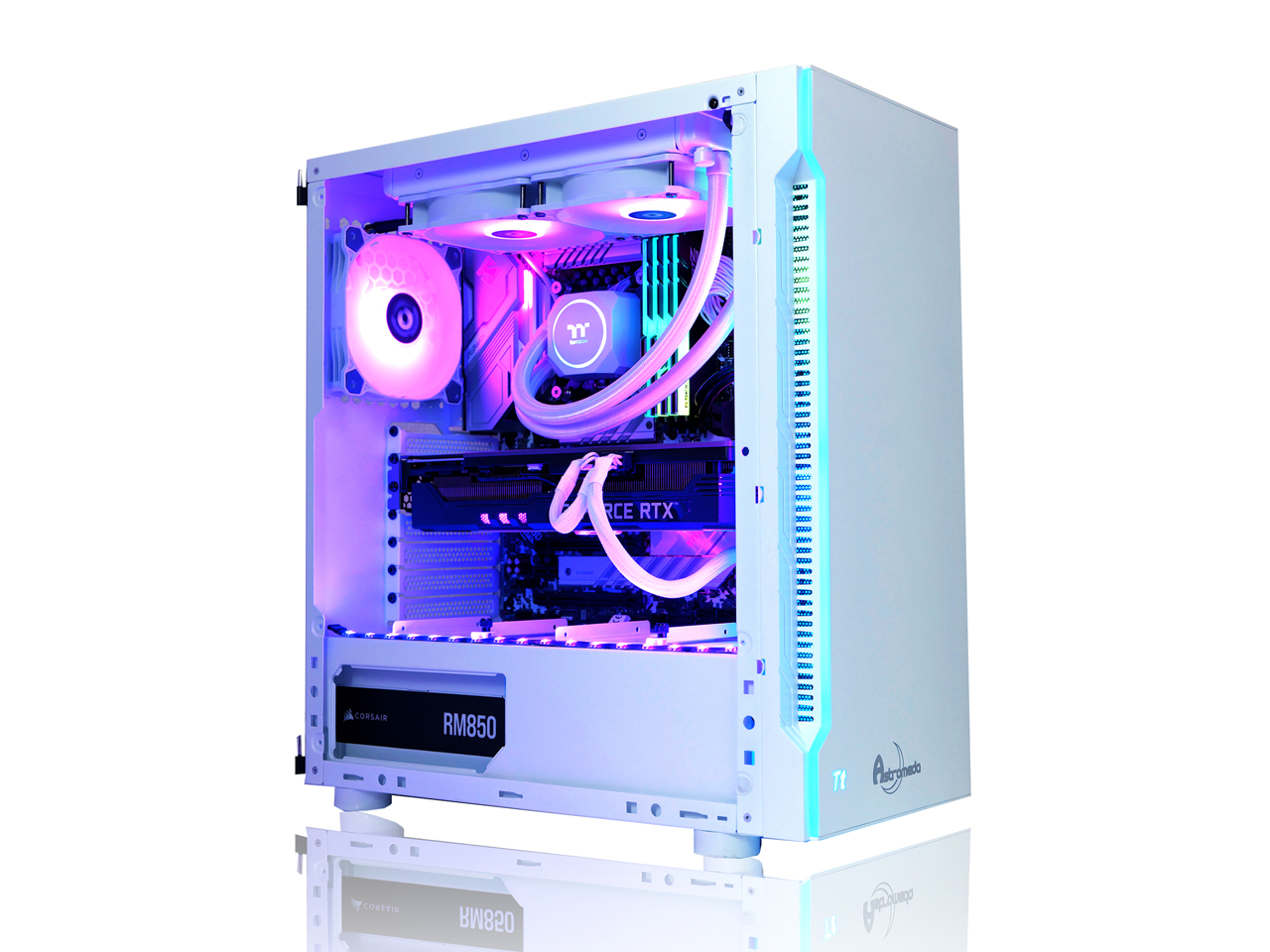 ASTROMEDA AQUA V2 Core i7 12700F/RTX 3070Ti/8GB������ [Snow] �̐��i�摜