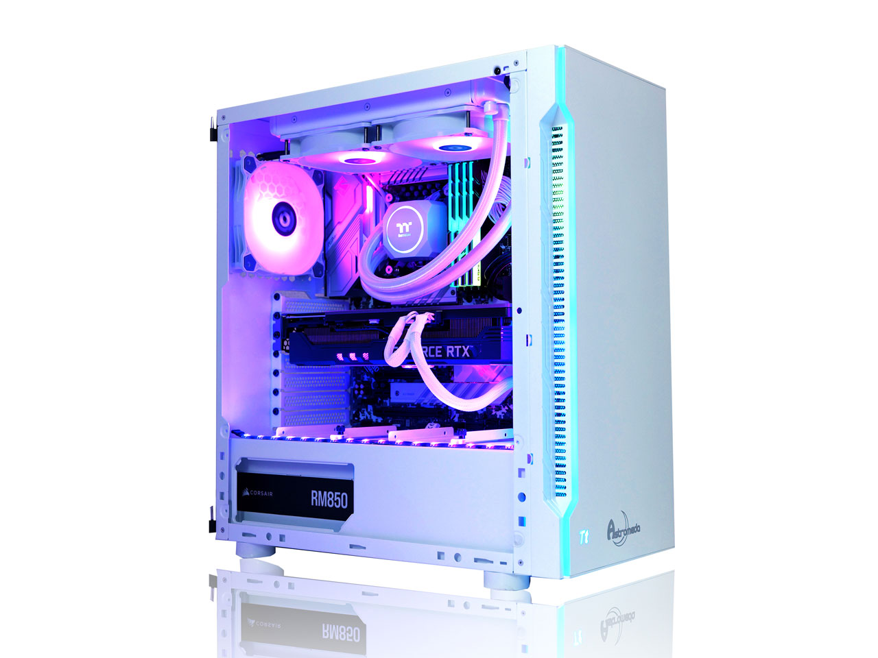 ASTROMEDA AQUA V2 Core i7 13700F/RTX 4080/16GB������ [Snow] �̐��i�摜