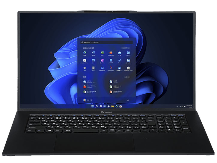 SOLUTION-17FH122-i7-UHSX-K ���i.com���胂�f�� Core i7 1260P/16GB������/500GB NVMe M.2 SSD/17�C���` �t��HD �̐��i�摜