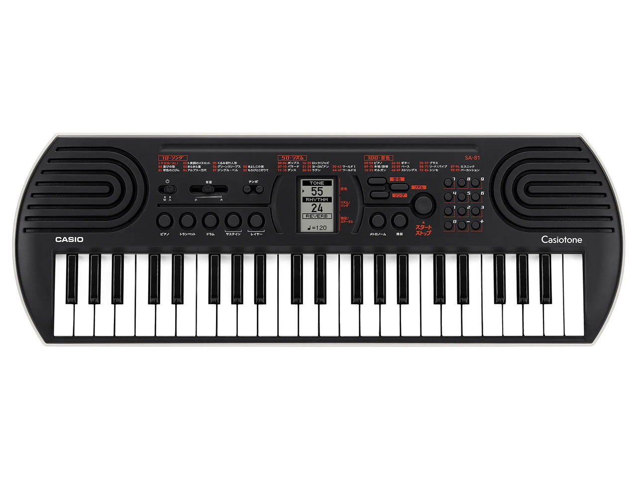 Casiotone SA-81 [�u���b�N] �̐��i�摜
