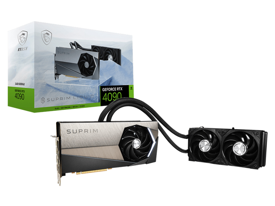 GeForce RTX 4090 SUPRIM LIQUID 24G [PCIExp 24GB] �̐��i�摜