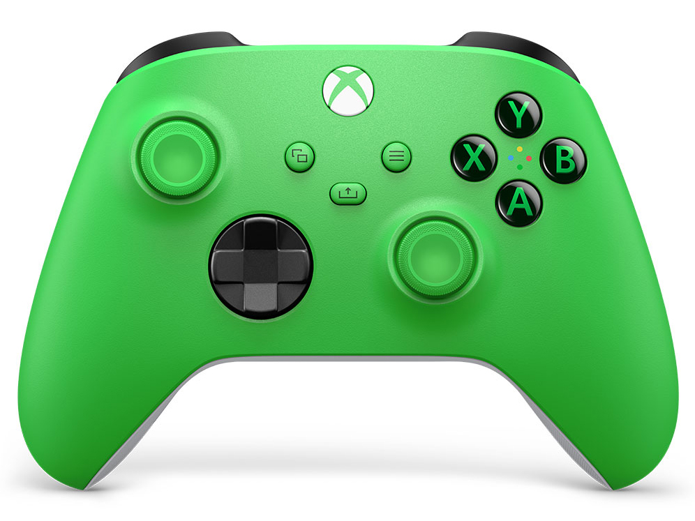 Xbox ���C�����X �R���g���[���[ QAU-00092 [�x���V�e�B �O���[��] �̐��i�摜