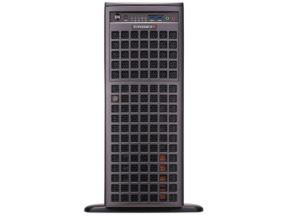 DEEP-740GP-XeS4-QPQX Xeon Silver 4310×2/128GB������/1TB NVMe M.2 SSD/NVIDIA T400(�f���o�͗p)/RTX A5000×4(��SLI�\��)/Ubuntu 20.04 LTS �̐��i�摜