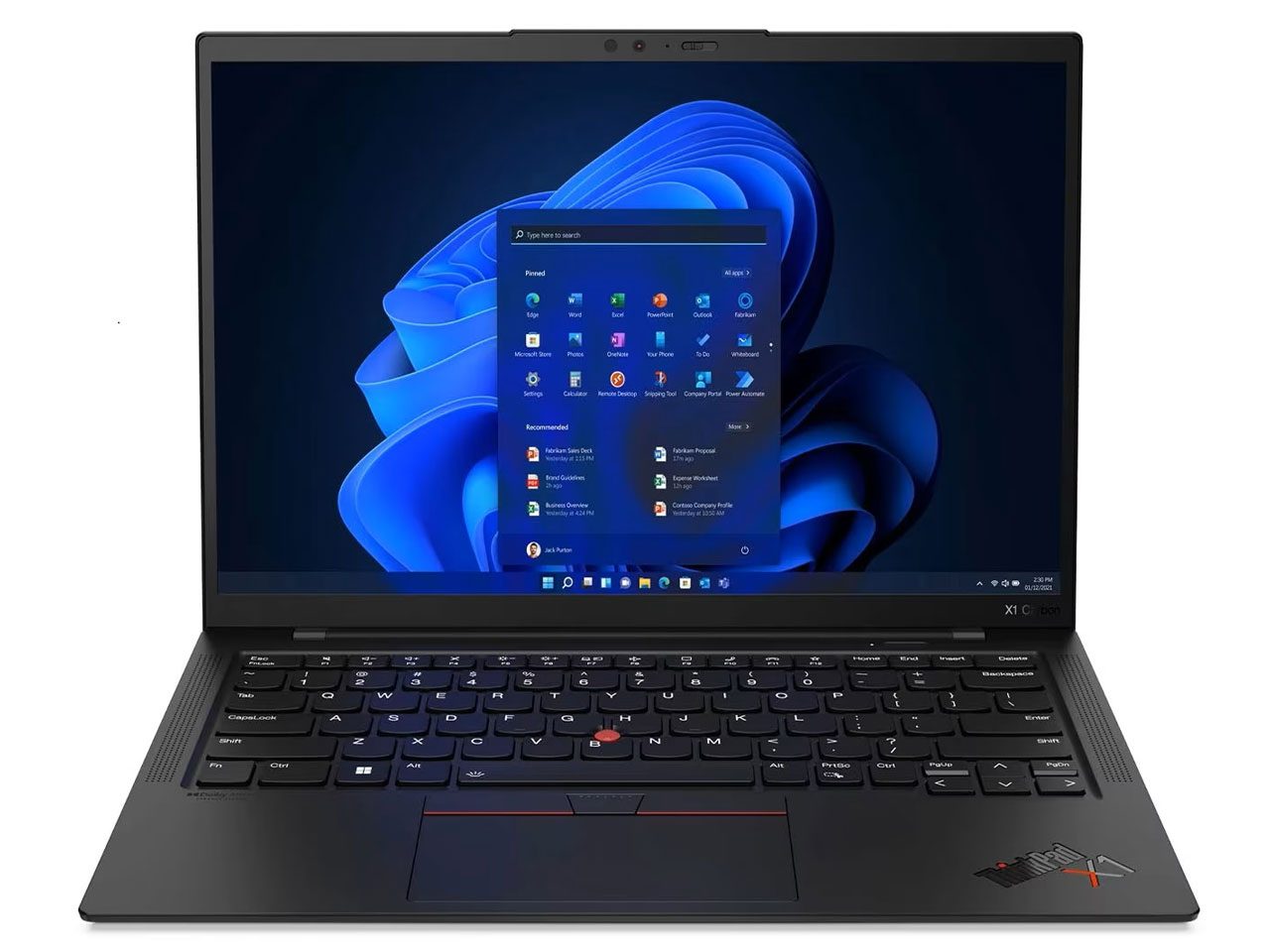 ThinkPad X1 Carbon Gen 10 21CB0027JP SIM�t���[ [�u���b�N] �̐��i�摜
