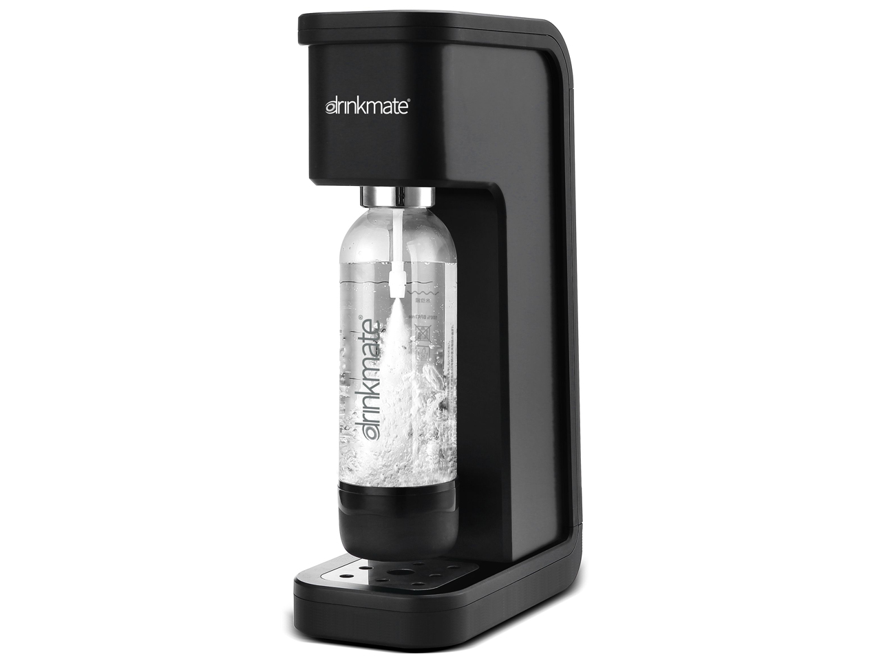 新品 drinkmate 家庭用炭酸水メーカー DRM1007 マットブラック Amazon | ドリンクメイト 炭酸水メーカー ベーシック (マッド