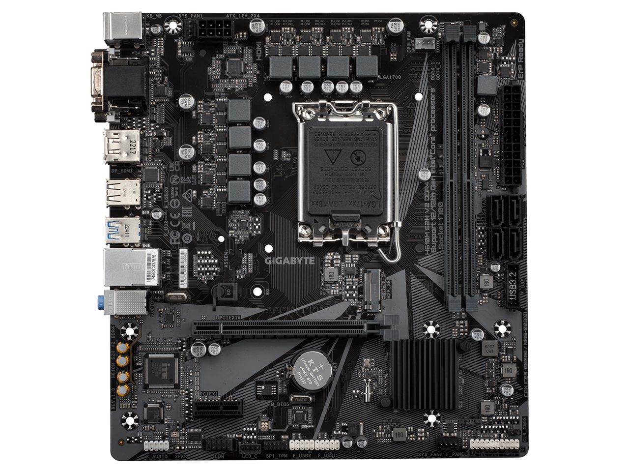 H610M S2H V2 DDR4 [Rev.1.0] �̐��i�摜