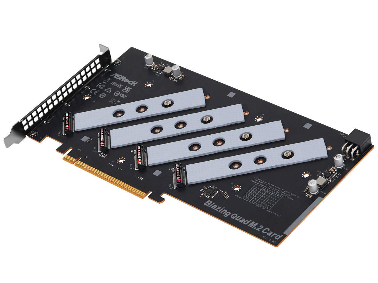 Blazing Quad M.2 Card [M.2]