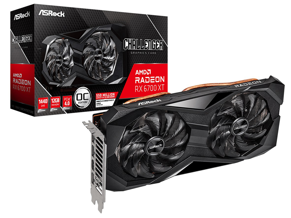 Radeon RX 6700 XT Challenger D 12GB OC [PCIExp 12GB] �̐��i�摜