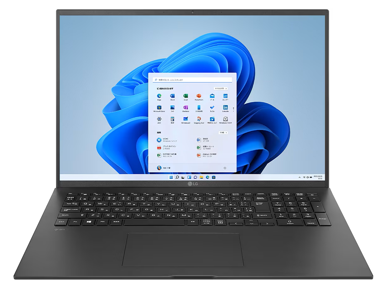 LG gram 17ZB90R-MA78J1 [�I�u�V�f�B�A���u���b�N] �̐��i�摜