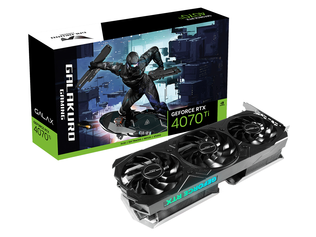 GALAKURO GAMING GG-RTX4070Ti-E12GB/EX/TP [PCIExp 12GB] �̐��i�摜