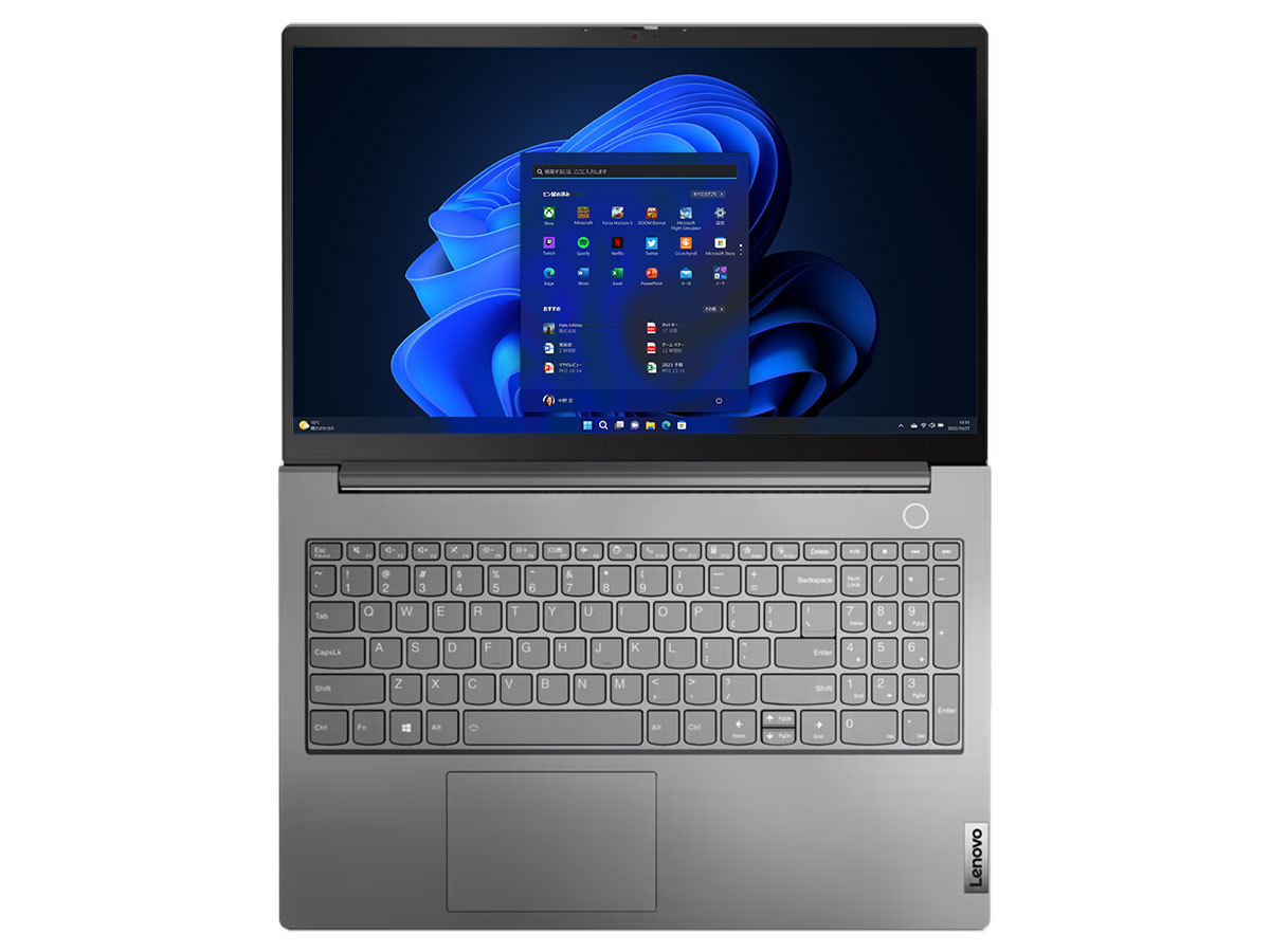 ThinkBook 15 Gen 5 AMD Windows 11 Pro�ERyzen 5 7530U�E16GB�������[�E256GB SSD�E15.6�^�t��HD�t������ �I�t�B�X�t�� 21JF0013JP [�~�l�����O���[]