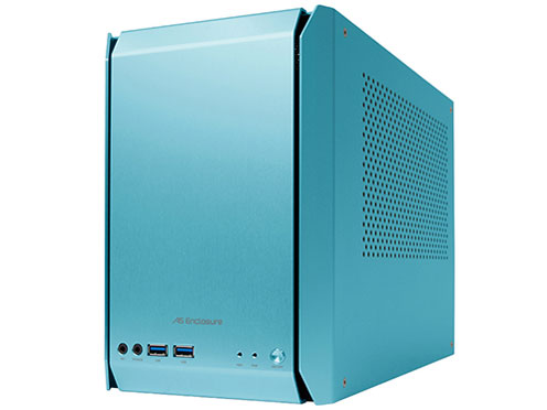 Abee AS Enclosure RS01 AQUA BLUE PCケース Abee AS Enclosure RS01 ASE-RS01-AQ [AQUA BLUE] 価格比較