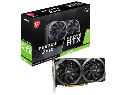 GeForce RTX 3060 VENTUS 2X XS 12G (GeForce RTX 3060 12GB) [PCIExp 12GB] �h�X�p�����胂�f�� �̐��i�摜
