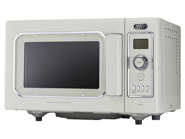 LADONNA ラドンナ Toffy 電子レンジ K-DR1 20年製 Toffy トフィー 電子レンジ フラット 全2色 K-DR1 LADONNA