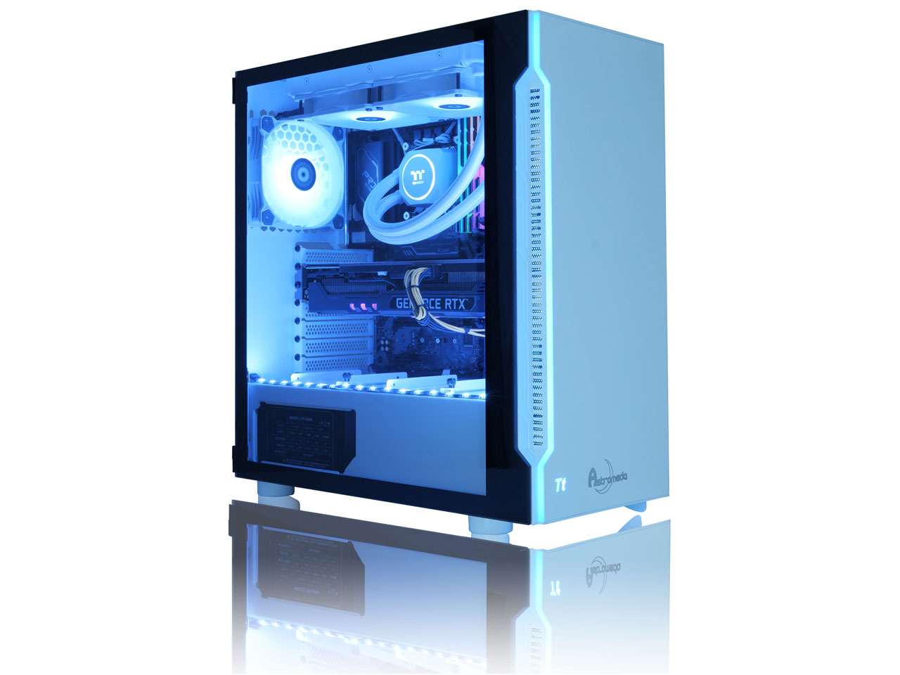 ASTROMEDA AQUA V2 Core i5 13400F/RTX 3060/8GB������ [Snow] �̐��i�摜