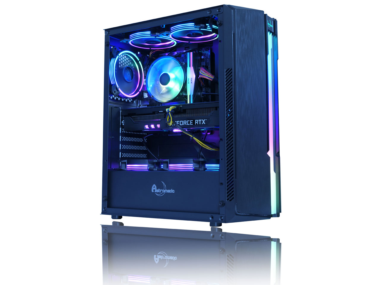 ASTROMEDA SIRIUS Ryzen 7 5700X/RTX 3060Ti/16GB������/�V���O���t�@�����f�� �̐��i�摜